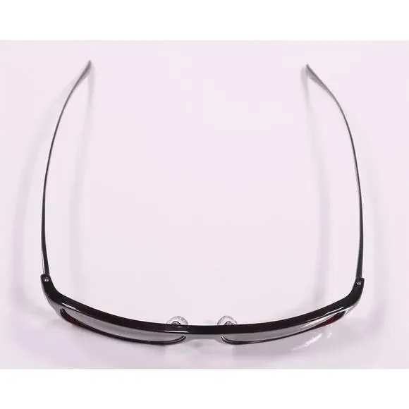 Kiton Titanium Ischia Dark Brown Luxury Rectangular Sunglasses Made in Japan